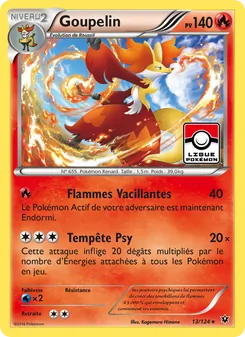 Carte Pokémon Goupelin 13 — Impact des Destins