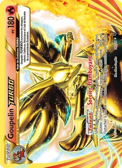 Carte Pokémon Goupelin TURBO 14
