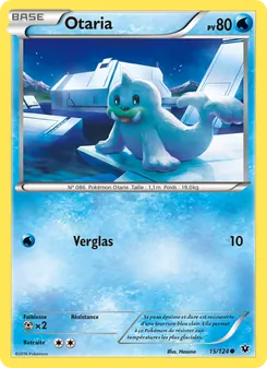 Carte Pokémon Otaria 15