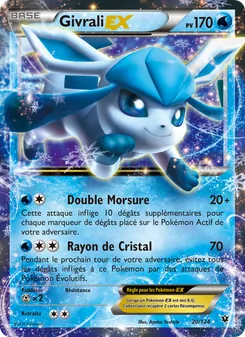 Carte Pokémon Givrali EX 20