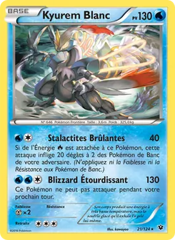 Carte Pokémon Kyurem Blanc 21