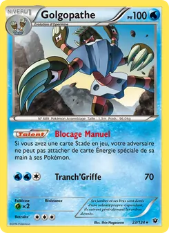 Carte Pokémon Golgopathe 23 — Impact des Destins