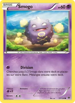Carte Pokémon Smogo 27 — Impact des Destins