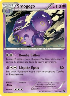 Carte Pokémon Smogogo 28 — Impact des Destins
