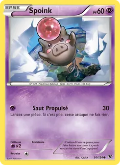 Carte Pokémon Spoink 30 — Impact des Destins