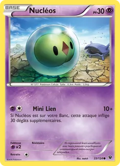 Carte Pokémon Nucléos 33 — Impact des Destins