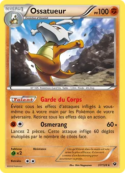 Carte Pokémon Ossatueur 37 — Impact des Destins