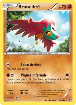 Carte Pokémon Brutalibré 48 — Impact des Destins