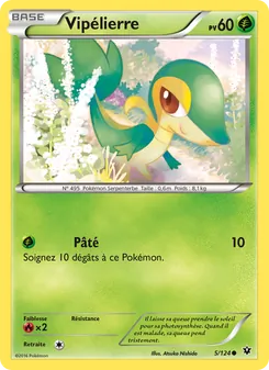 Carte Pokémon Vipélierre 5 — Impact des Destins