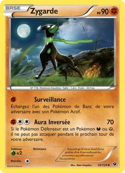 Carte Pokémon Zygarde 52 — Impact des Destins