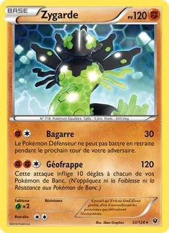 Carte Pokémon Zygarde 53 — Impact des Destins