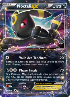 Carte Pokémon Noctali EX 55 — Impact des Destins
