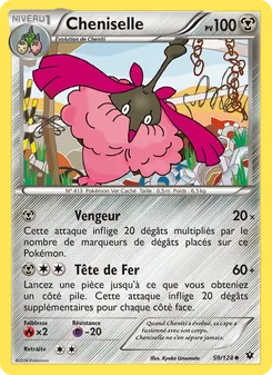 Carte Pokémon Cheniselle 59 — Impact des Destins