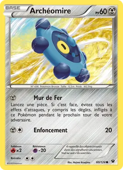 Carte Pokémon Archéomire 60 — Impact des Destins
