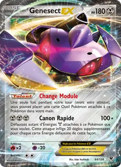Carte Pokémon Genesect EX 64 — Impact des Destins