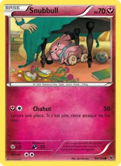 Carte Pokémon Snubbull 68 — Impact des Destins
