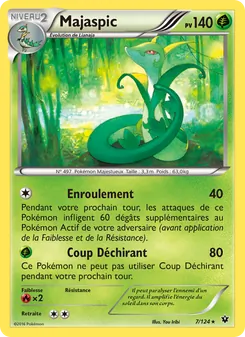 Carte Pokémon Majaspic 7 — Impact des Destins