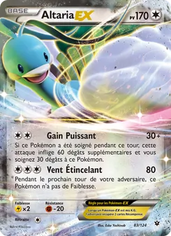 Carte Pokémon Altaria EX 83 — Impact des Destins
