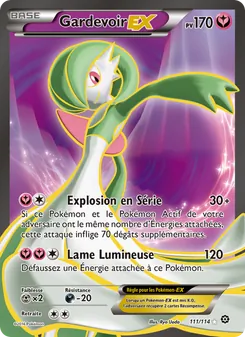 Carte Pokémon Gardevoir EX 111 — Offensive Vapeur