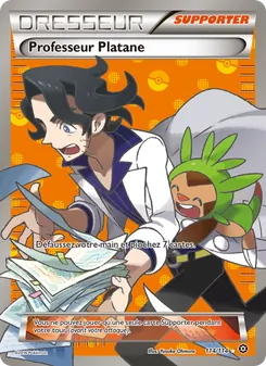 Carte Pokémon Professeur Platane 114