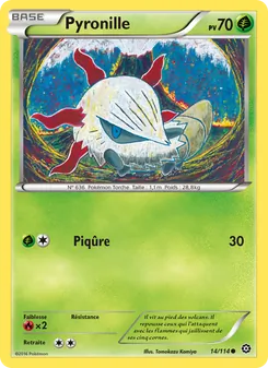Carte Pokémon Pyronille 14