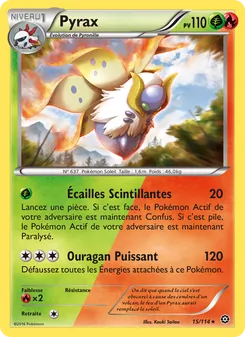 Carte Pokémon Pyrax 15