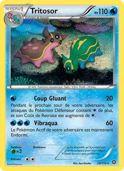 Carte Pokémon Tritosor 29