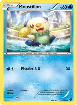 Carte Pokémon Moustillon 30