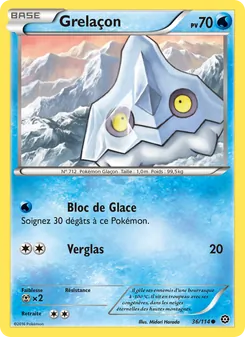 Carte Pokémon Grelaçon 36
