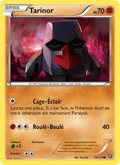 Carte Pokémon Tarinor 54
