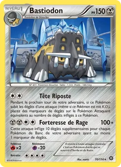 Carte Pokémon Bastiodon 70