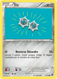Carte Pokémon Tic 71
