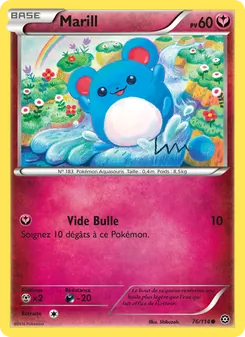Carte Pokémon Marill 76