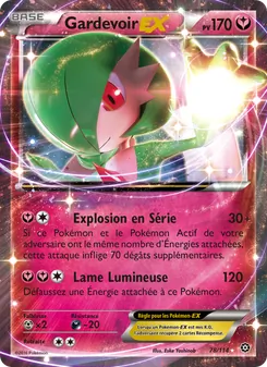 Carte Pokémon Gardevoir EX 78 — Offensive Vapeur