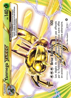 Carte Pokémon Yanmega TURBO 8