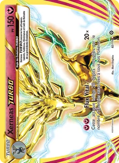 Carte Pokémon Xerneas TURBO 82
