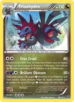 Carte Pokémon Trioxhydre 86