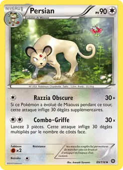 Carte Pokémon Persian 89