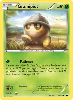 Carte Pokémon Grainipiot 9