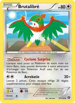 Carte Pokémon Brutalibré 97 — Offensive Vapeur