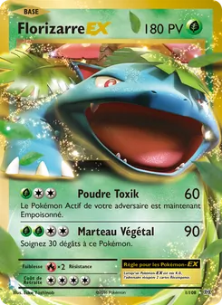 Carte Pokémon Florizarre EX 1 — Évolutions