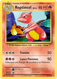 Carte Pokémon Reptincel 10 — Évolutions