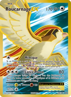 Carte Pokémon Roucarnage EX 104 — Évolutions