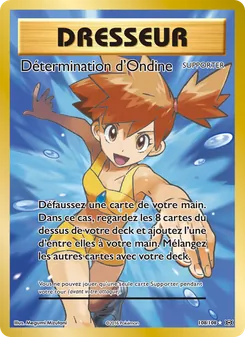 Carte Pokémon Détermination d'Ondine 108 — Évolutions