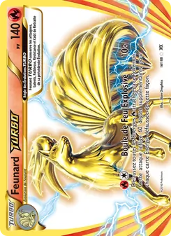 Carte Pokémon Feunard TURBO 16 — Évolutions