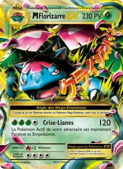 Carte Pokémon M-Florizarre EX 2 — Évolutions