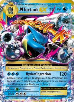 Carte Pokémon M-Tortank EX 22 — Évolutions