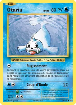 Carte Pokémon Otaria 28 — Évolutions