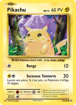 Carte Pokémon Pikachu 35