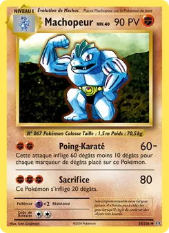 Carte Pokémon Machopeur 58 — Évolutions